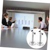 WOONEKY 2pcs Projector Ceiling Mount Durable Projector Holder Rack Easy