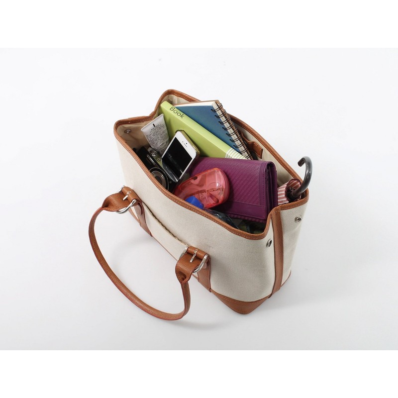 Cogit 12 Pocket Bag in Convenient Beige