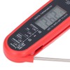 Folding Food Thermometer, Quick Temperature Measuring Electrical Meat Thermometer Probe
