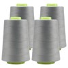 FOGAWA 4 Rolls x 5000 Yards Sewing Thread Polyester Sewing