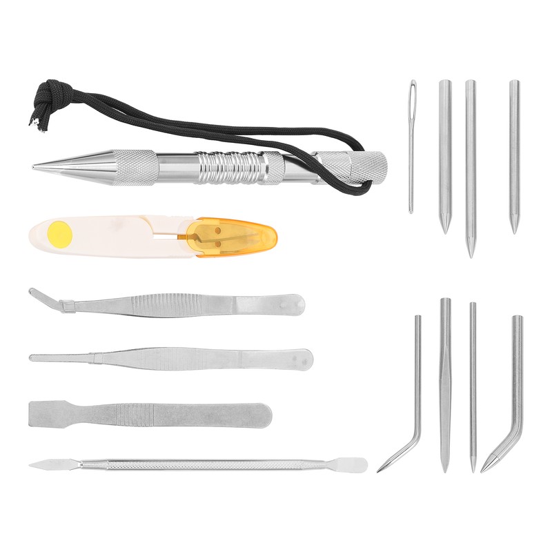 14Pcs/Set Paracord Needles Knitting Tool Paracord Stitching Needles Set Bracelets