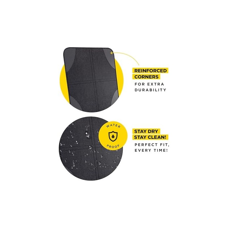 Lebogner Protector de asiento de coche para bebé y niño,