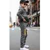 Boy's Skinny Fit Ripped Destroyed Distressed Fashion Kids Denim Jeans
