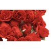 (Mikishin) 50 Pcs Artificial Roses 3cm Bouquet Rose Rose Wedding