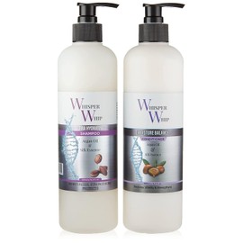 Whisper Whip Combo Set with Ultra Hydrating Shampoo and Moisture Balance Conditioner (2x16oz.)