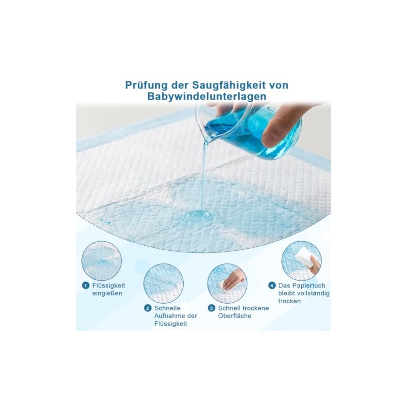 Disposable Baby Nappy Pads 60 x 60 cm Pack of