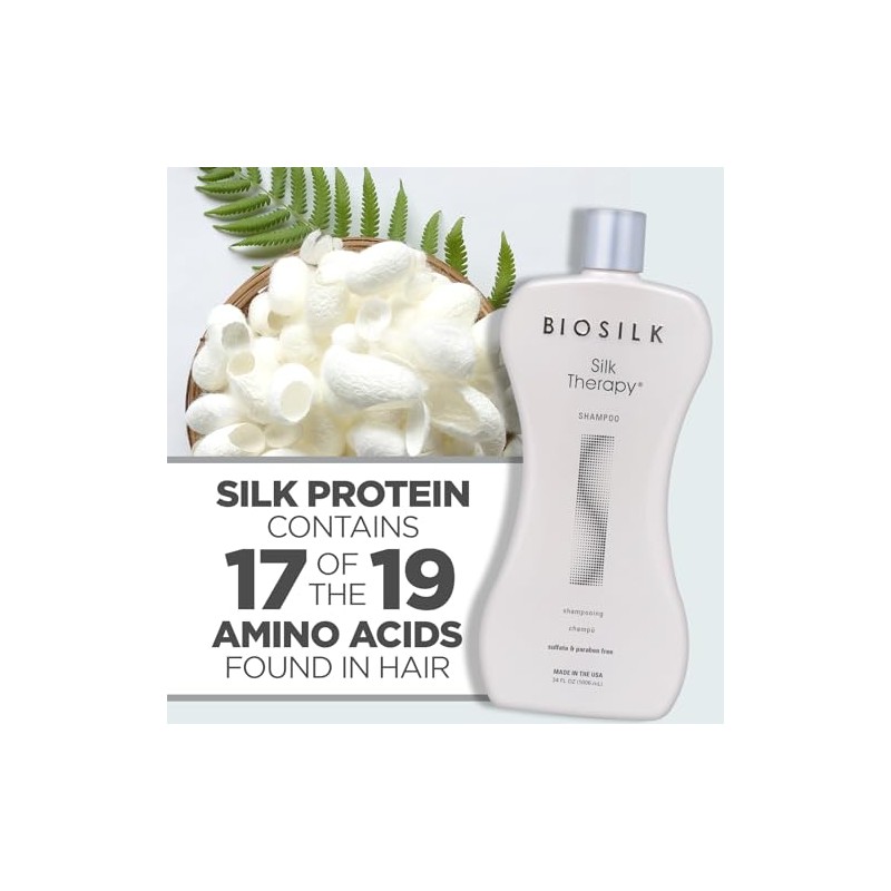 Biosilk Silk Therapy, Shampoo, 34 Fluid Ounce