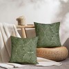 AELS Boho Decorative Textured Throw Pillow Covers 16x16, Modern Mid