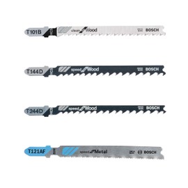 Bosch Jigsaw Blade Set in Tough Box Top Seller Wood/Metal (40 Pieces)