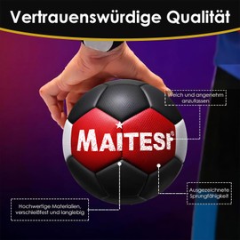 KWJEIULSOQ Handball Children Unisex Ball Play Ball and Training Ball Durable Handball Size 2 for Children Youth and Adults