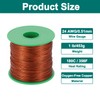 MECCANIXITY 24 AWG Magnet Wire, 24 Gauge Enameled Copper Wire,