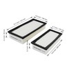 265-6618 265-6619 Cabin Air Filter Kit Inner & Outer Combo