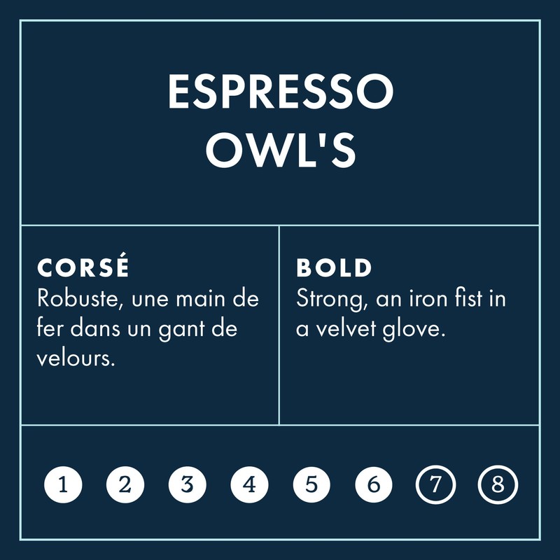 Virgin Hill Coffee - Espresso Owl's - Bold Intensity &