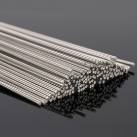 10 Sticks BCuP-5, Silver Solder 15%, Dia0.084"x11", Map gas torch kit, Welding rods, Round, Solder kit, No need solder flux, Silver bar for Refrigerators, Freezers Copper hvac, & Jewelry making.
