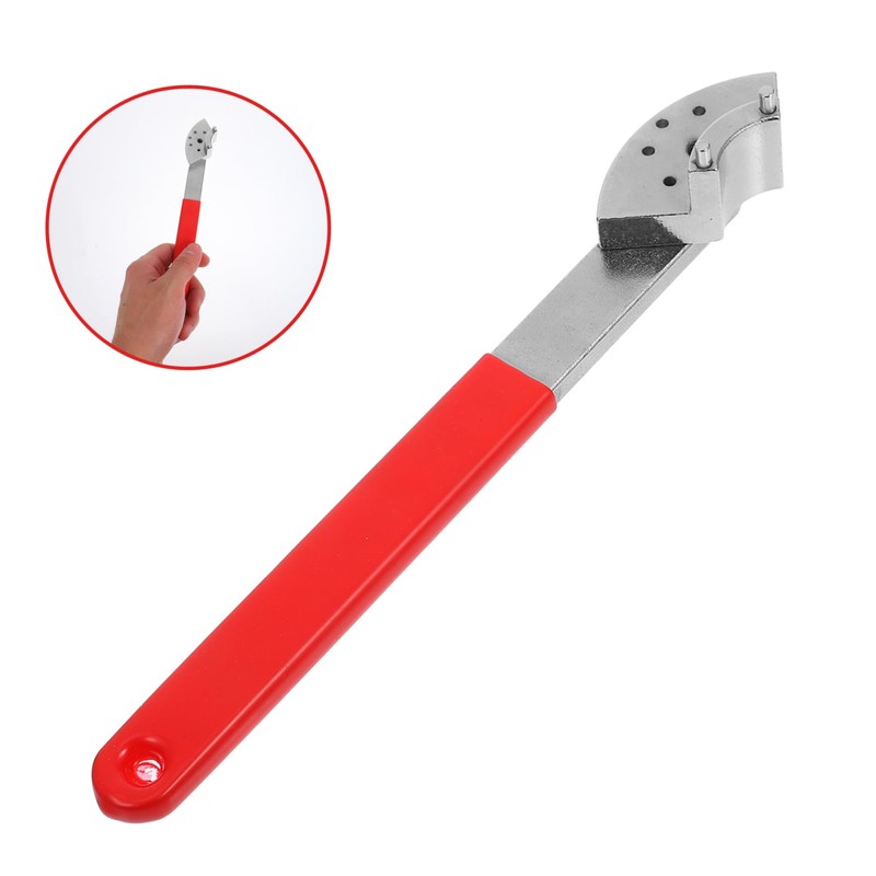 Tofficu Adjustable Belt Tensioner Tool Portable Idler Wrench for Precision