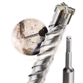 SDS Plus hammer drill bit/masonry drill bit, 4-edged