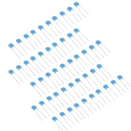 50PCS 1000V 1KV High Voltage Disc Ceramic Capacitors 0.1uF (100nF) Capacity 104M Assortment Kit