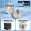 [Secure Lock] Clear Case for JBL Tune Flex Case Cover