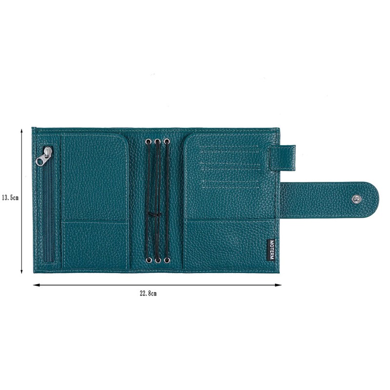 Moterm Companion Traveler's Notebook Cover - Upgraded Design with Back