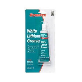 Dynatex 49594 Lithium Multi-Purpose Grease, 1.5 oz Tube, White