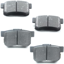 GuuYebe 4 PCS Rear Brake Pads Kit, For Honda 2005-2016 CRV CR-V, Replace For D1086