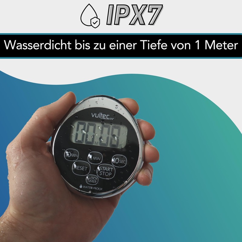 Shower Timer – Digital Waterproof Timer – Shower Timer –