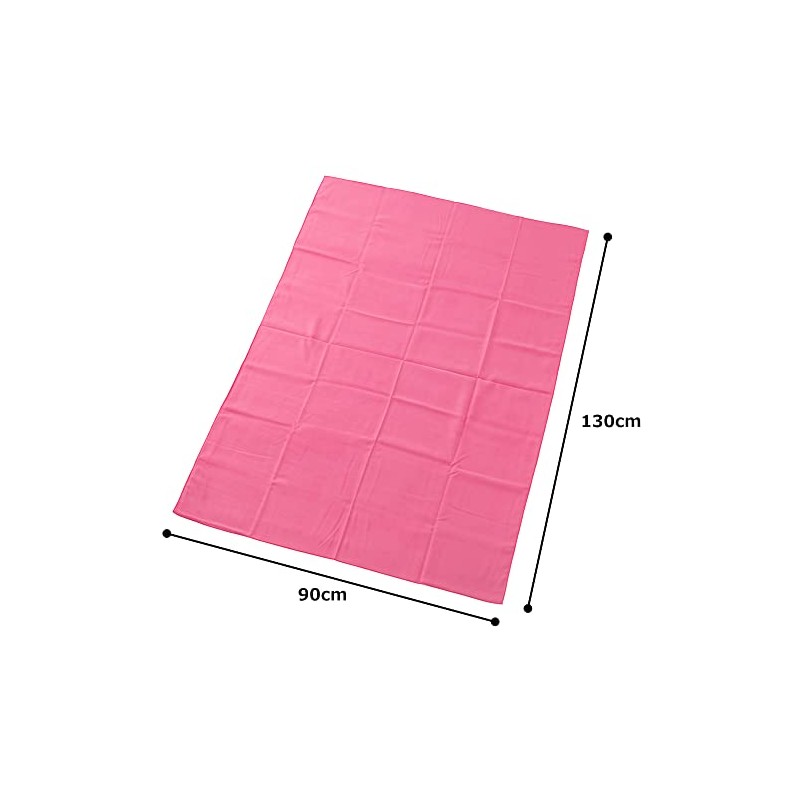 ASK-1S Dry Bath Towel, Rose 35.4 x 51.2 inches (90