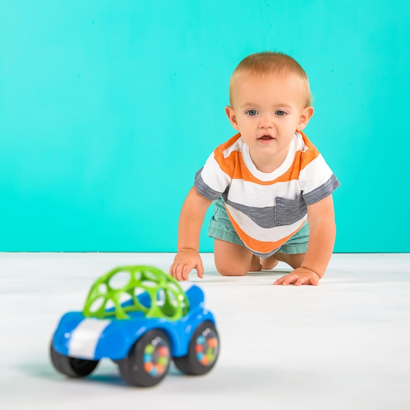 Bright Starts Oball Easy Grasp Rattle & Roll Giocattolo sportivo