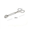UPKOCH Barbecue Tongs, Length: 24 cm, Stainless Steel