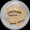 DRAG SPECIALTIES "Live to Ride" Gas Cap - Non-Vented -