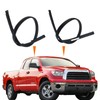 MIYIMORE 2Pcs Roof Drip Molding Weatherstrip Fit for Toyota Tundra