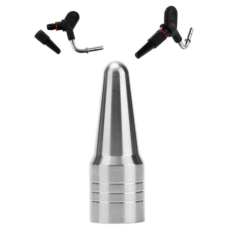 Stainless Steel Steam Nozzle with Rubber Rings for Delonghi EC680