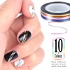 Nail Art Brushes, Teenitor 3D Nail Art Paiting Polish Design