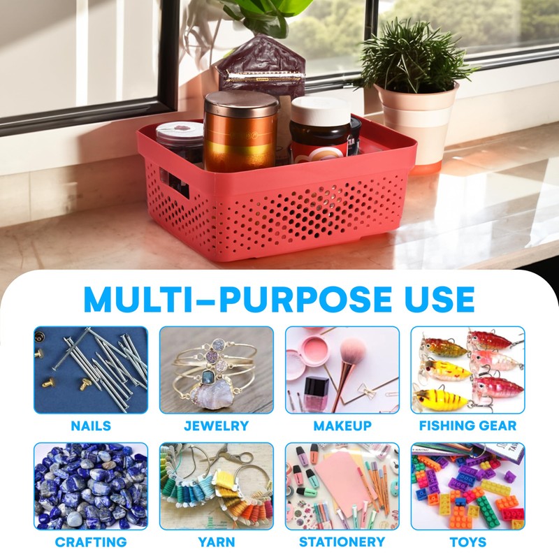 Bins & Things Plastic Storage Bin - Basket Organizer Bins