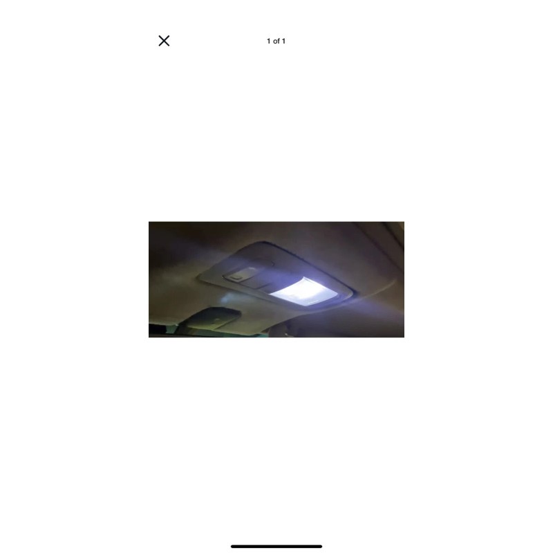 newlineperformanceLED White Sunvisor, Dome/ Map Light LED interior bulb Kit