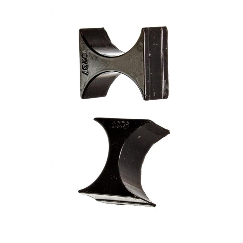 Energy Suspension Shock Isolator Set 2 X 2 - Black