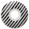 4PCS 95A PU White Stripe 52x30mm Skateboard Double Rocker Wheel