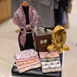 AILED 대구백화점 아이엘드쁘띠 손수건 2매세트 6종 택 1(IH2S6) Daegu Department Store IELD Petit Handkerchief 2-Piece Set Select 1 from 6 Types (IH2S6)