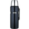 Thermos King Stainless Steel Vacuum Insulated Flask 1.2L - Midnight