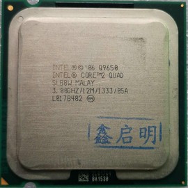Intel Core 2 Quad Q9650 CPU Processor (3.0Ghz/ 12M /1333GHz) Socket 775 Desktop CPU (Working 100%, Sell Q9550