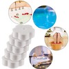 16 Piezas Esponjas Absorbentes de Aceite Cremoso para Bañera de
