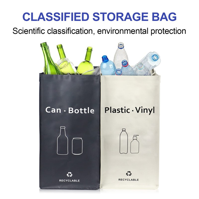 JIALAI HOME Recycling Bin, Separate Large Recycle Bins for Kitchen