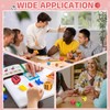 sourcing map Foam Dice, 8cm/3.15inch Eva 6-Sided Dice Stress Ball