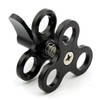 CS PRIORITY Triple Ball Clamp 3 Holes Underwater Arm Diving