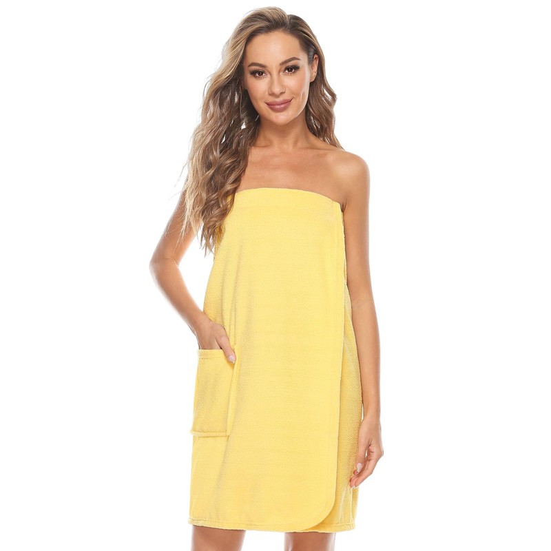 ROSYLINE Bath Towel for Women Towel Wrap with Hair Drying&Adjustable