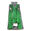 Z&H (Green) Sequin Straps Elastic Straps Green Costume Accessory Green