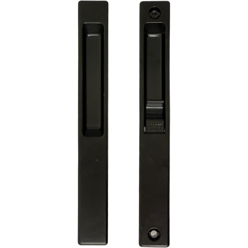 Flush Mount Single Lock Set for Sliding Glass Doors |