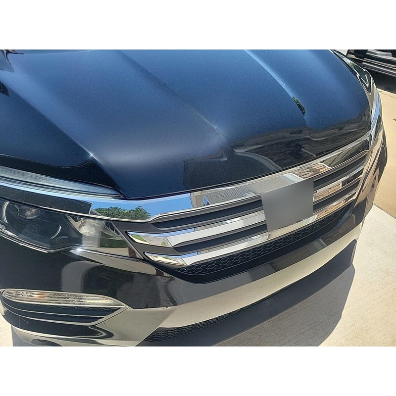 Kojem Front Upper Grill Grille Compatible with 2016-2018 Honda Pilot