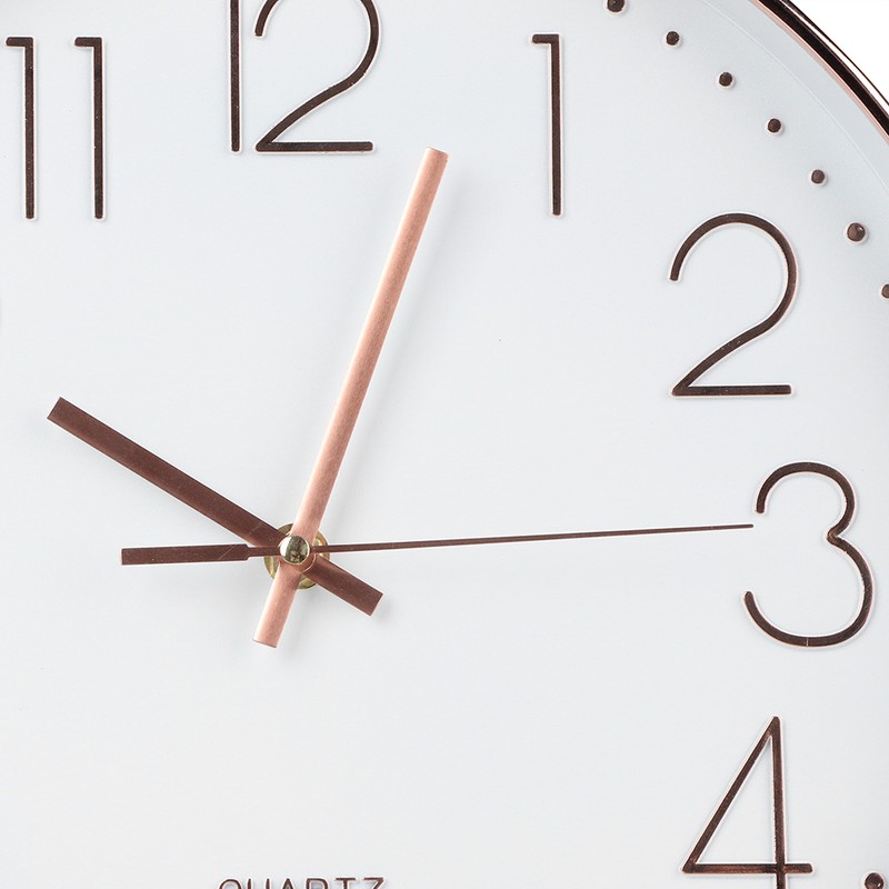 Simple Mute Quartz Wall Big Watch Hanging Clock Home Office