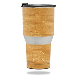 MightySkins Skin Compatible with RTIC Tumbler 20 oz. (2017) - Birch Grain | Protective, Durable, and Unique Vinyl Decal wrap Cover | Easy to Apply, Remove, and Change Styles | Made in The USA
